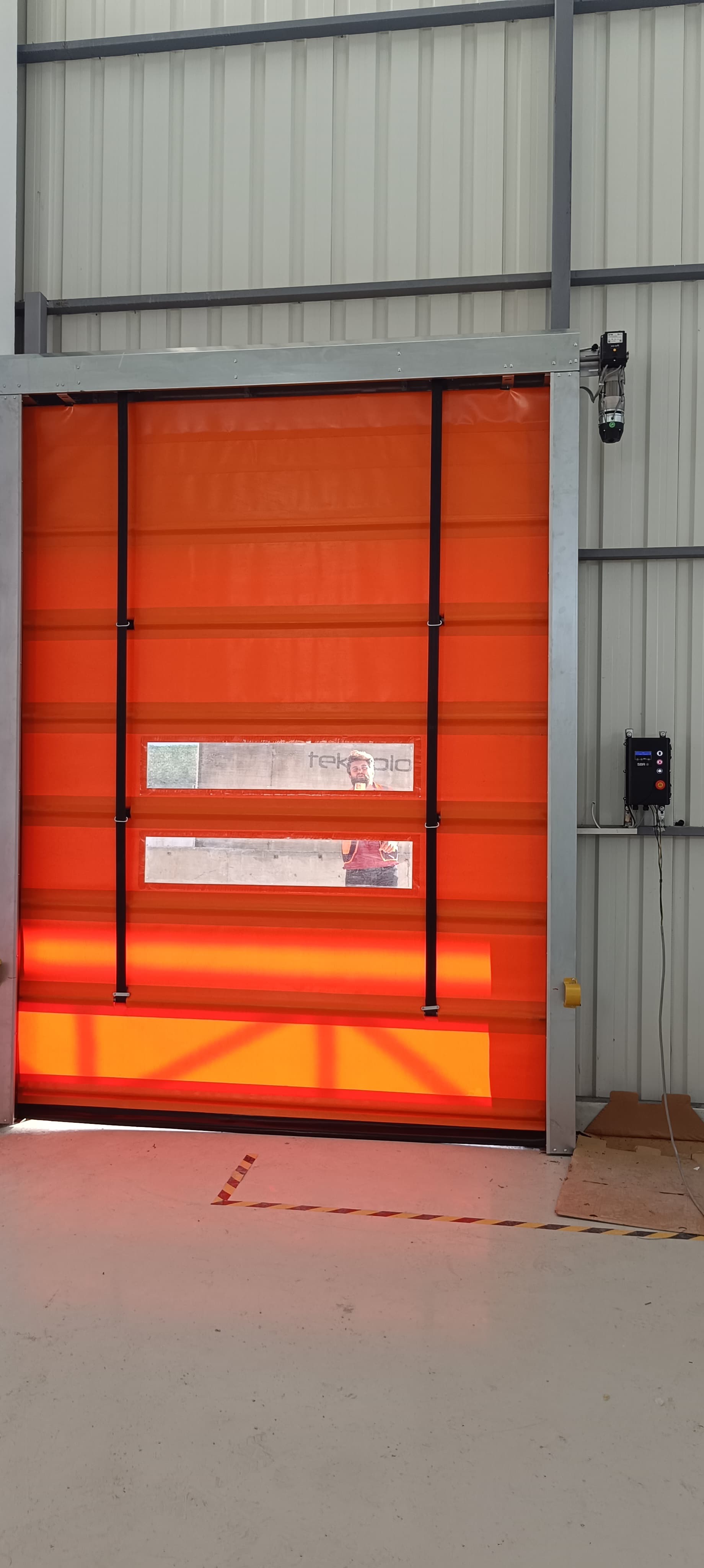 Hızlı PVC Giyotin Otomatik Kapı