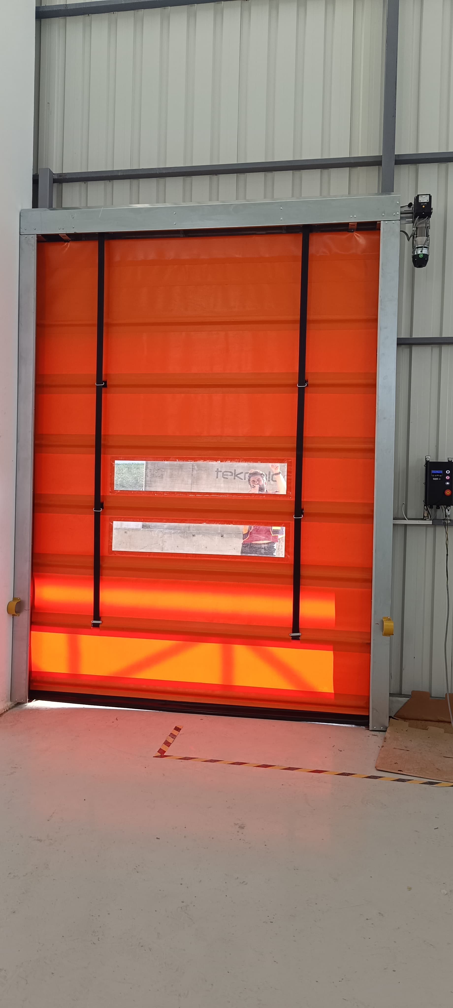 Hızlı PVC Giyotin Otomatik Kapı