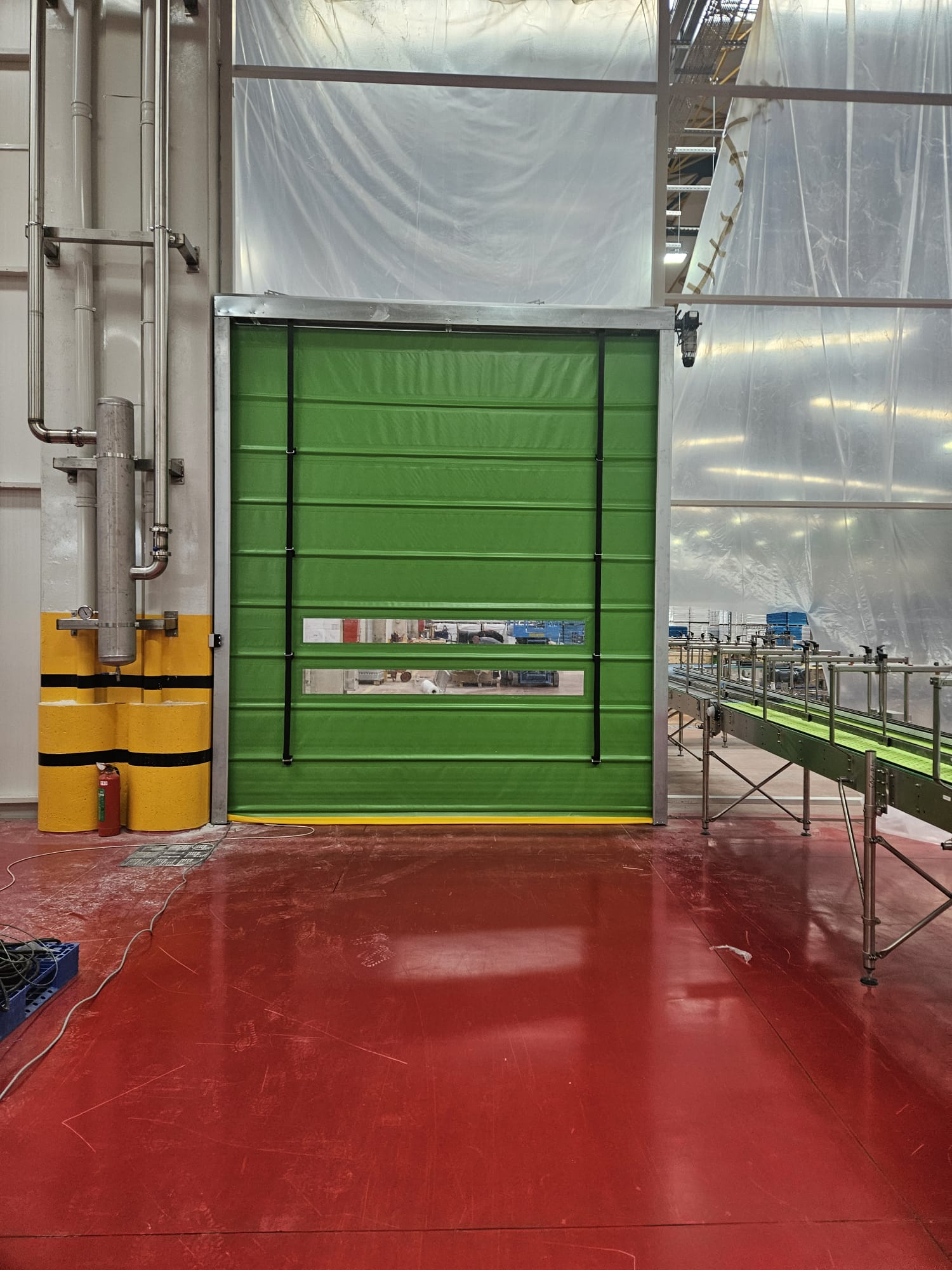 Hızlı PVC Giyotin Otomatik Kapı