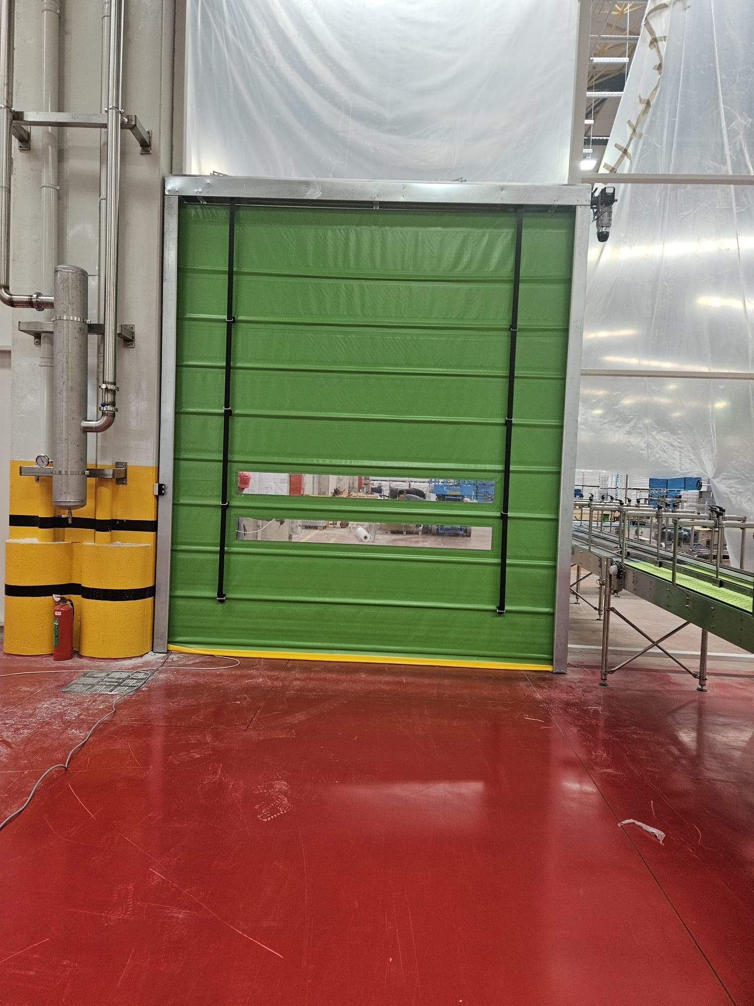 Hızlı PVC Giyotin Otomatik Kapı