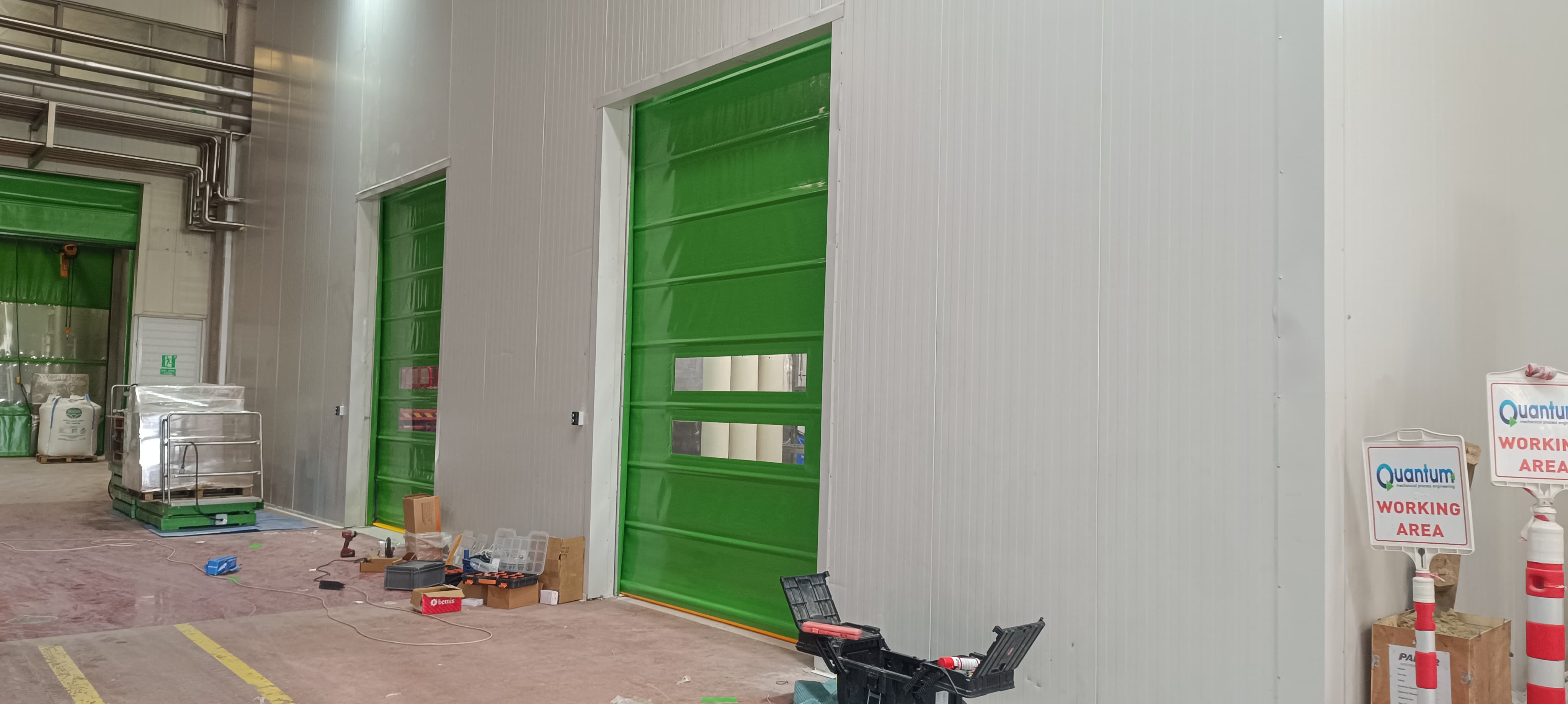 Hızlı PVC Giyotin Otomatik Kapı