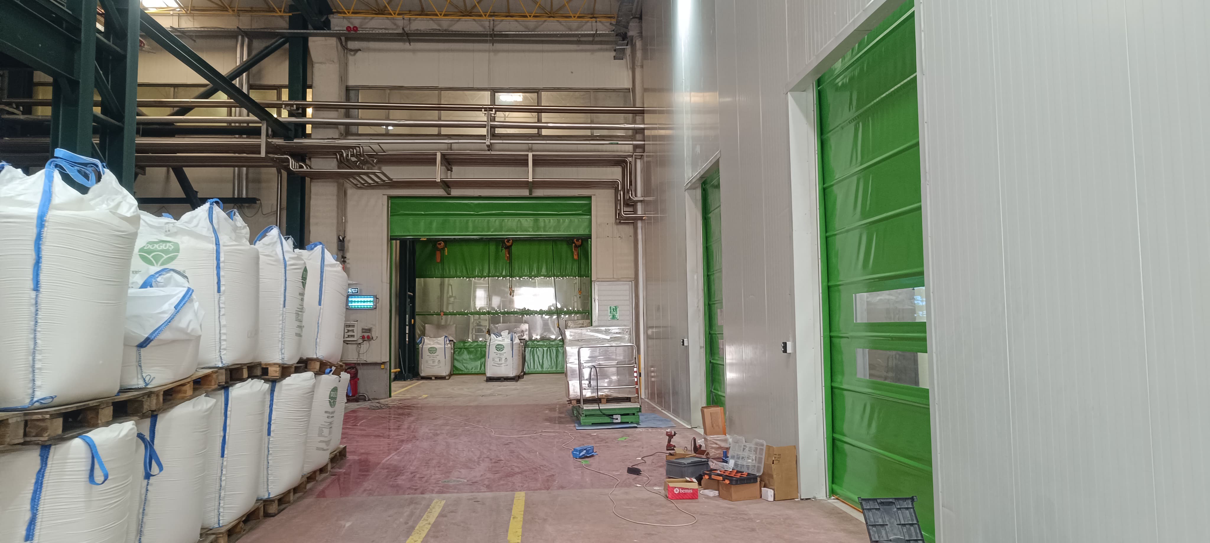 Hızlı PVC Giyotin Otomatik Kapı