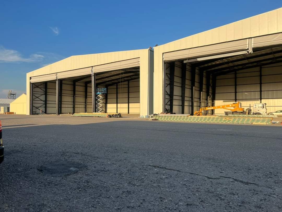Mega Uçak Hangar Kapısı